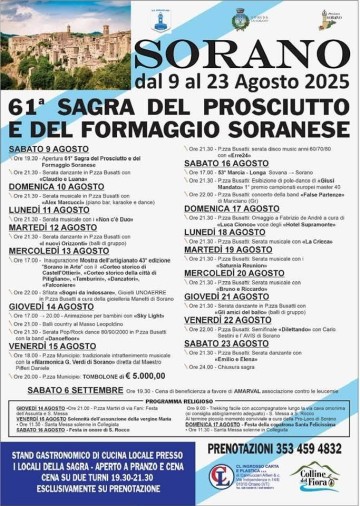 Sagra del Prosciutto e del Formaggio Soranese